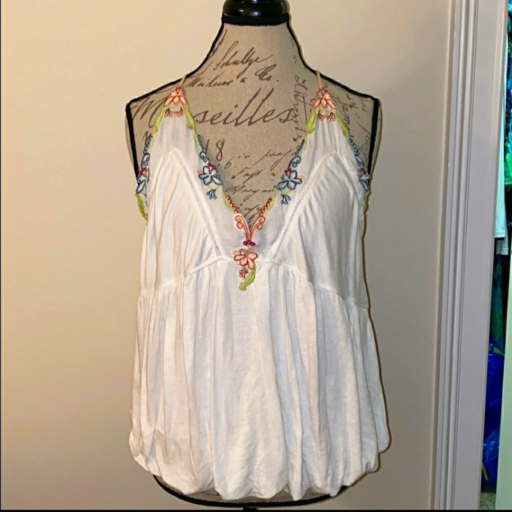 Free People embroidery top free people
